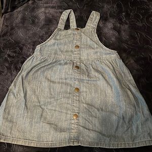 Cat&Jack Blue Jean overall dress